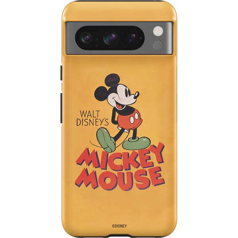 Disney Mickey Mouse Walt Disney Classic Character Google Pixel 8 Pro Impact Case