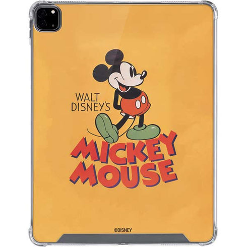 Disney Mickey Mouse Walt Disney Classic Character iPad Pro 12.9in (2020) Clear Case