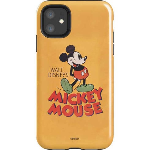 Disney Mickey Mouse Walt Disney Classic Character iPhone 11 Impact Case