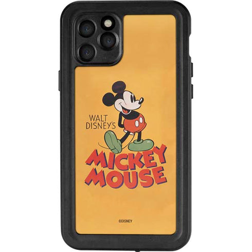 Disney Mickey Mouse Walt Disney Classic Character iPhone 11 Pro Waterproof Case