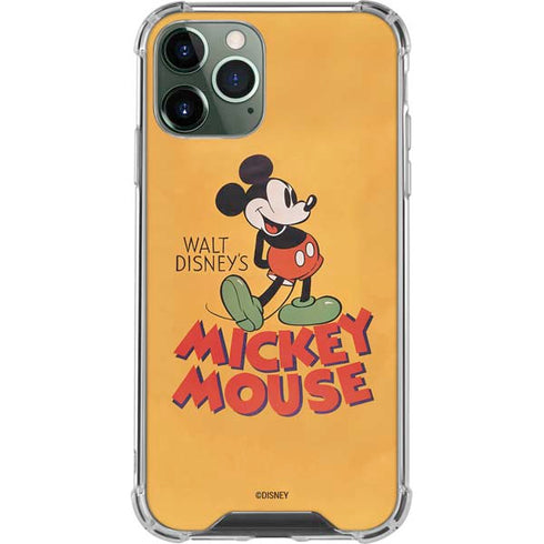Disney Mickey Mouse Walt Disney Classic Character iPhone 12 Pro Max Clear Case