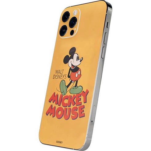 Disney Mickey Mouse Walt Disney Classic Character iPhone 12 Pro Max Skin