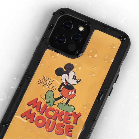 Disney Mickey Mouse Walt Disney Classic Character iPhone 12 Pro Waterproof Case
