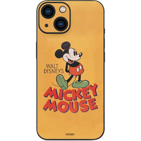 Disney Mickey Mouse Walt Disney Classic Character iPhone 13 Mini Skin