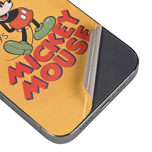Disney Mickey Mouse Walt Disney Classic Character iPhone 13 Pro Max Skin