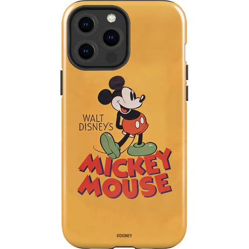 Disney Mickey Mouse Walt Disney Classic Character iPhone 14 Pro Max Impact Case