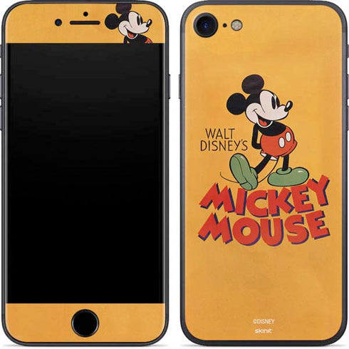 Disney Mickey Mouse Walt Disney Classic Character iPhone 8 Skin
