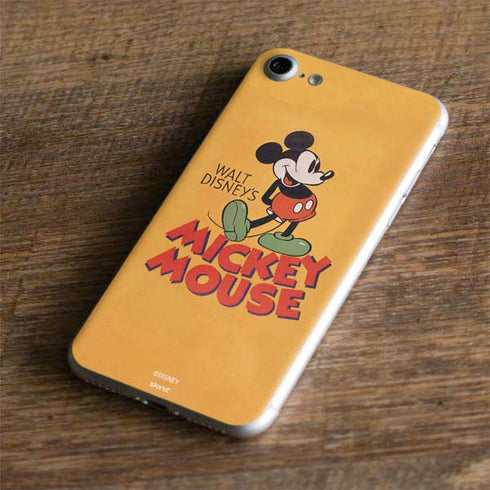 Disney Mickey Mouse Walt Disney Classic Character iPhone 8 Skin
