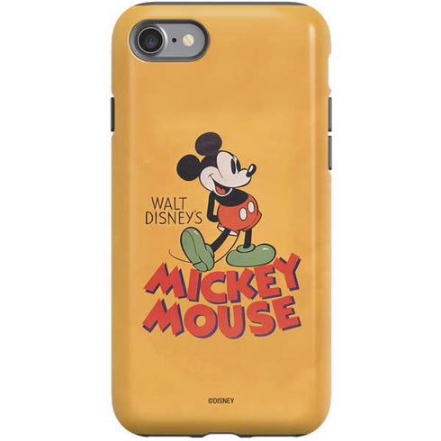 Disney Mickey Mouse Walt Disney Classic Character iPhone SE (2nd & 3rd Gen) Pro Case
