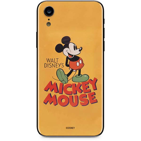 Disney Mickey Mouse Walt Disney Classic Character iPhone XR Skin