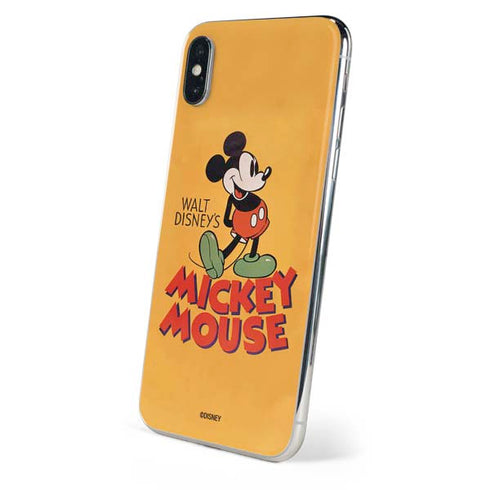 Disney Mickey Mouse Walt Disney Classic Character iPhone XS Max Skin