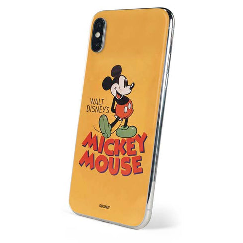 Disney Mickey Mouse Walt Disney Classic Character iPhone XS Skin