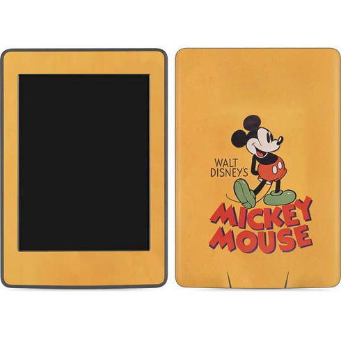 Disney Mickey Mouse Walt Disney Classic Character Amazon Kindle Skin