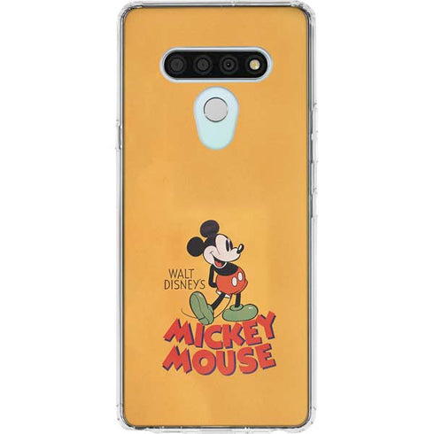 Disney Mickey Mouse Walt Disney Classic Character LG Stylo 6 Clear Case