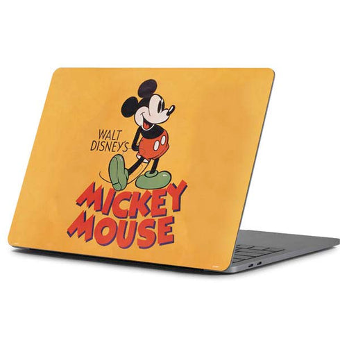 Disney Mickey Mouse Walt Disney Classic Character Apple MacBook Pro 13-inch Skin
