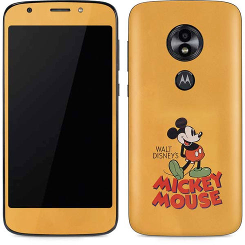 Disney Mickey Mouse Walt Disney Classic Character Moto E5 Play Skin