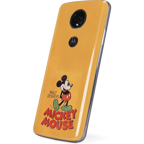 Disney Mickey Mouse Walt Disney Classic Character Moto E5 Plus Skin
