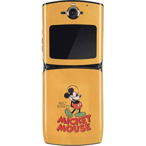 Disney Mickey Mouse Walt Disney Classic Character Motorola RAZR Skin