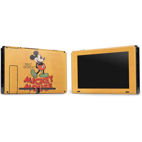 Disney Mickey Mouse Walt Disney Classic Character Nintendo Switch Bundle Skin