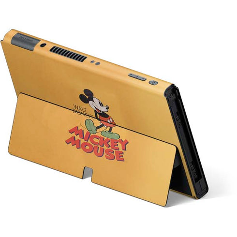 Disney Mickey Mouse Walt Disney Classic Character Nintendo Switch OLED (2021) Skin
