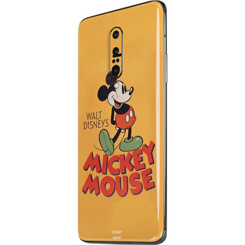 Disney Mickey Mouse Walt Disney Classic Character OnePlus 7 Pro Skin