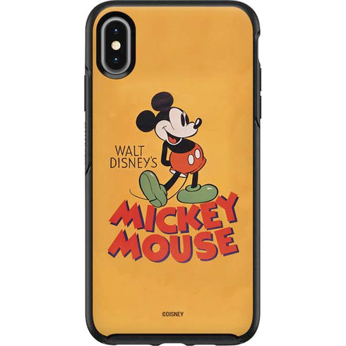 Disney Mickey Mouse Walt Disney Classic Character Otterbox Symmetry iPhone Skin