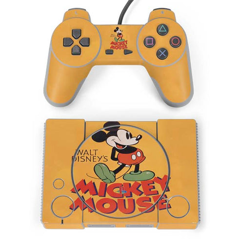 Disney Mickey Mouse Walt Disney Classic Character PlayStation Classic Bundle Skin