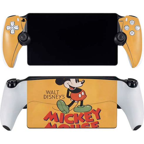 Disney Mickey Mouse Walt Disney Classic Character PlayStation Portal Remote Player Skin