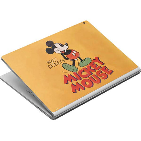Disney Mickey Mouse Walt Disney Classic Character Surface Book Skin