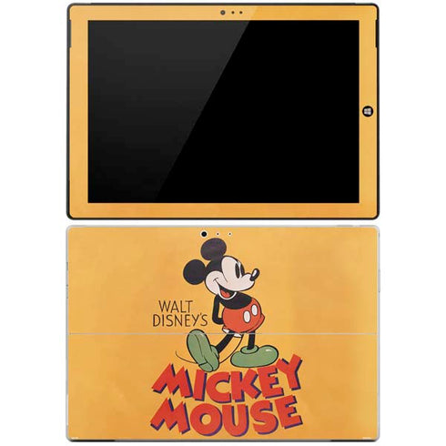 Disney Mickey Mouse Walt Disney Classic Character Surface Pro 3 Skin