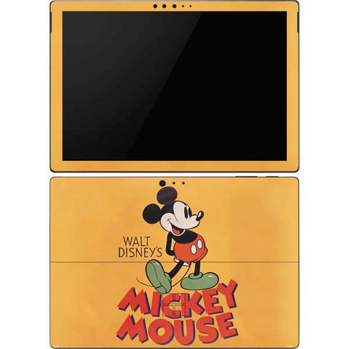 Disney Mickey Mouse Walt Disney Classic Character Surface Pro 6 Skin