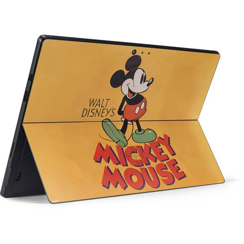 Disney Mickey Mouse Walt Disney Classic Character Surface Pro 6 Skin