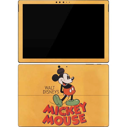 Disney Mickey Mouse Walt Disney Classic Character Surface Pro 7 Skin