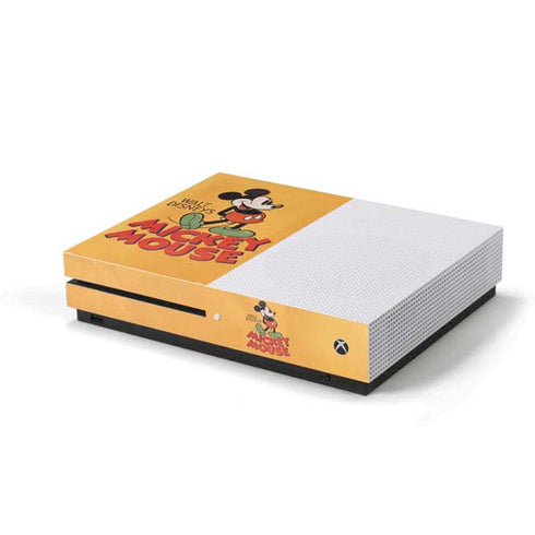 Disney Mickey Mouse Walt Disney Classic Character Xbox One S Console Skin