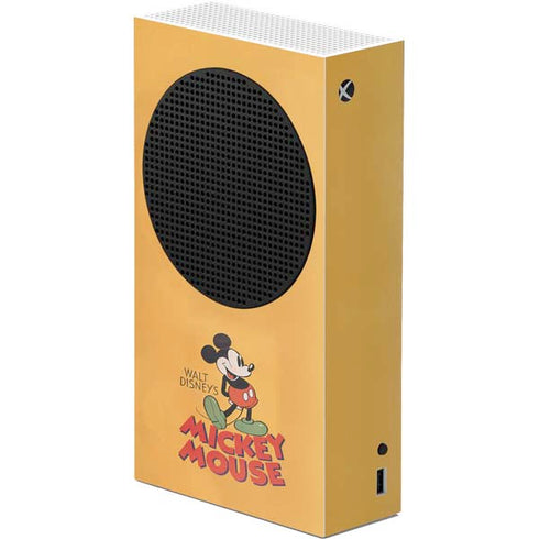 Disney Mickey Mouse Walt Disney Classic Character Xbox Series S Console Skin