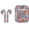 Warm Taupe Floral Apple AirPods 2 Skin