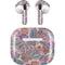 Warm Taupe Floral Apple AirPods (3rd Gen 2021) Skin