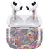 Warm Taupe Floral Apple AirPods (3rd Gen 2021) Skin