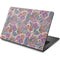 Warm Taupe Floral Dell Chromebook Skin