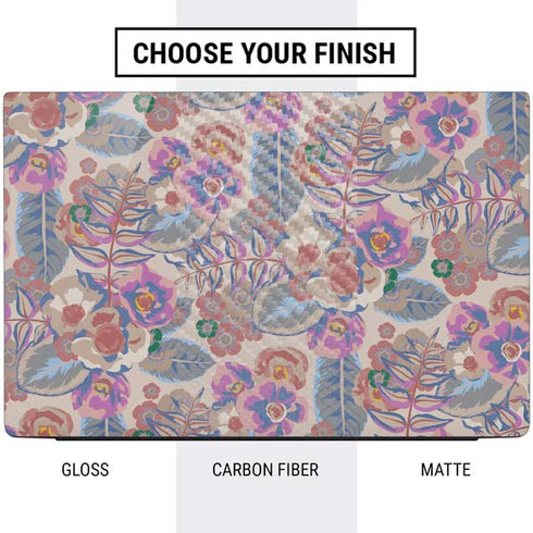 Warm Taupe Floral Dell Vostro Skin