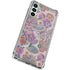 Warm Taupe Floral Galaxy A13 5G Clear Case