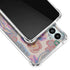 Warm Taupe Floral Galaxy A13 5G Clear Case