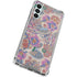 Warm Taupe Floral Galaxy A15 5G Clear Case