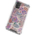 Warm Taupe Floral Galaxy A32 5G Clear Case