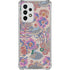 Warm Taupe Floral Galaxy A33 5G Clear Case