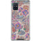 Warm Taupe Floral Galaxy A51 5G Clear Case