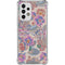 Warm Taupe Floral Galaxy A53 5G Clear Case