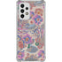 Warm Taupe Floral Galaxy A53 5G Clear Case