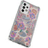 Warm Taupe Floral Galaxy A53 5G Clear Case