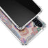 Warm Taupe Floral Galaxy A54 5G Clear Case